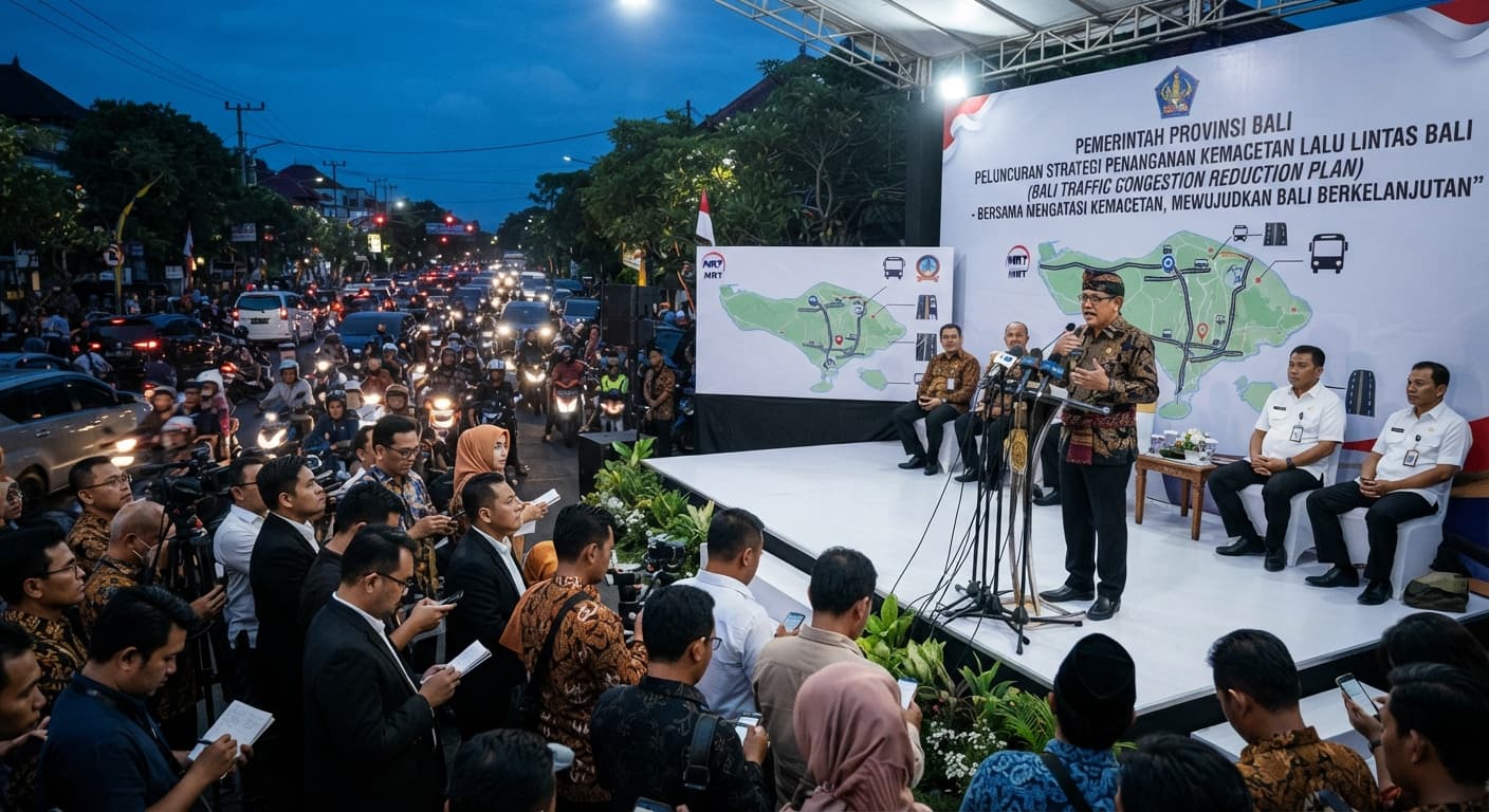 Bali Government's New Traffic Plan Aims to Tackle Congestion
