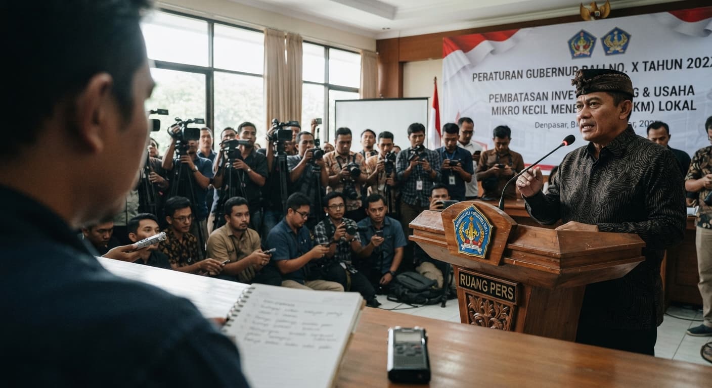 Bali Governor Blocks Foreign Investment in Small Businesses to Protect Locals