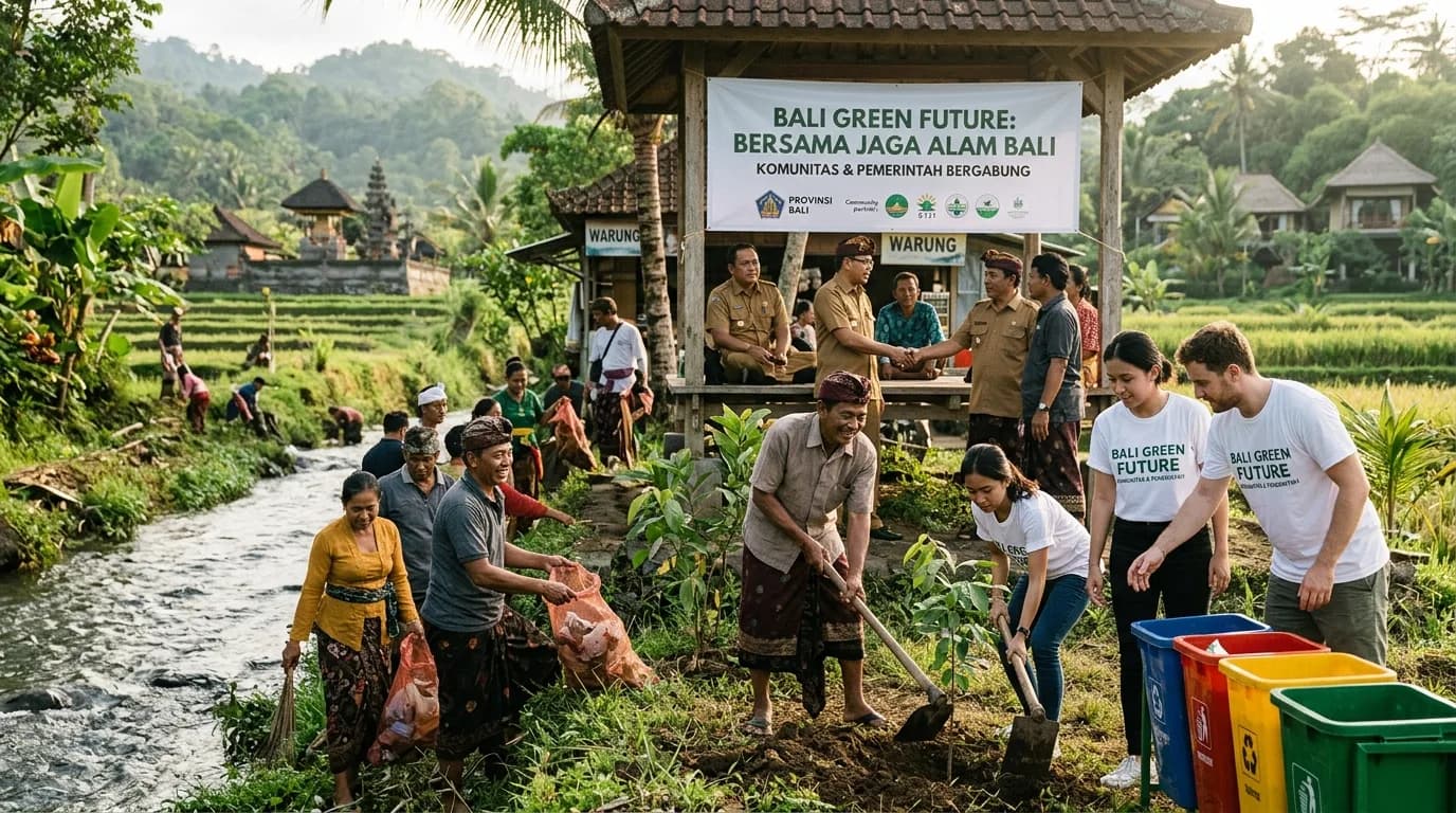 Bali's Green Initiative: Community and Government Join Forces