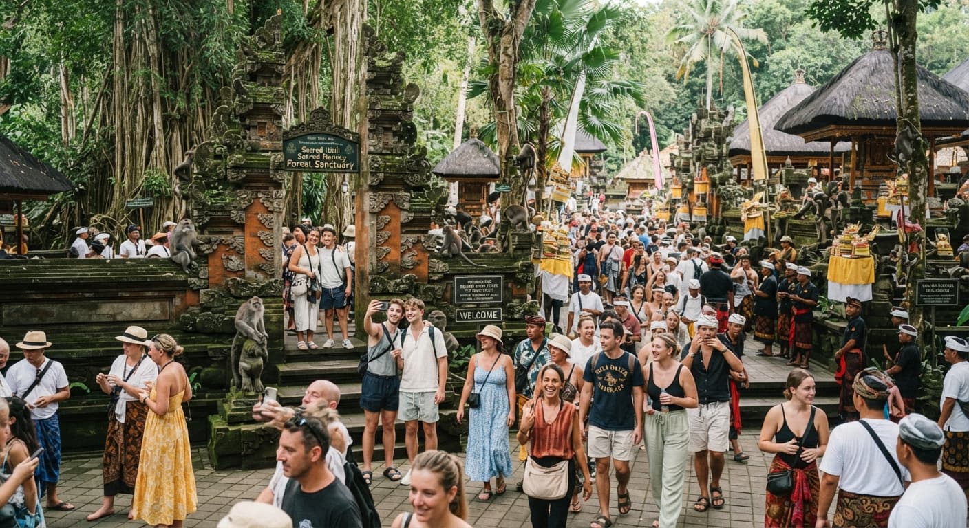 Bali Welcomes 6.95 Million Foreign Tourists in 2025, a Record Growth