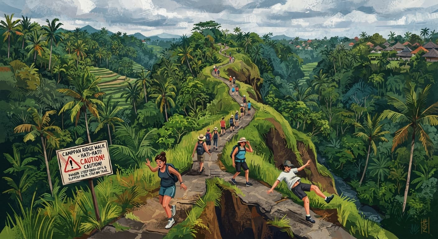 Bali's Hidden Dangers: Rising Accidents on Popular Tourist Trails