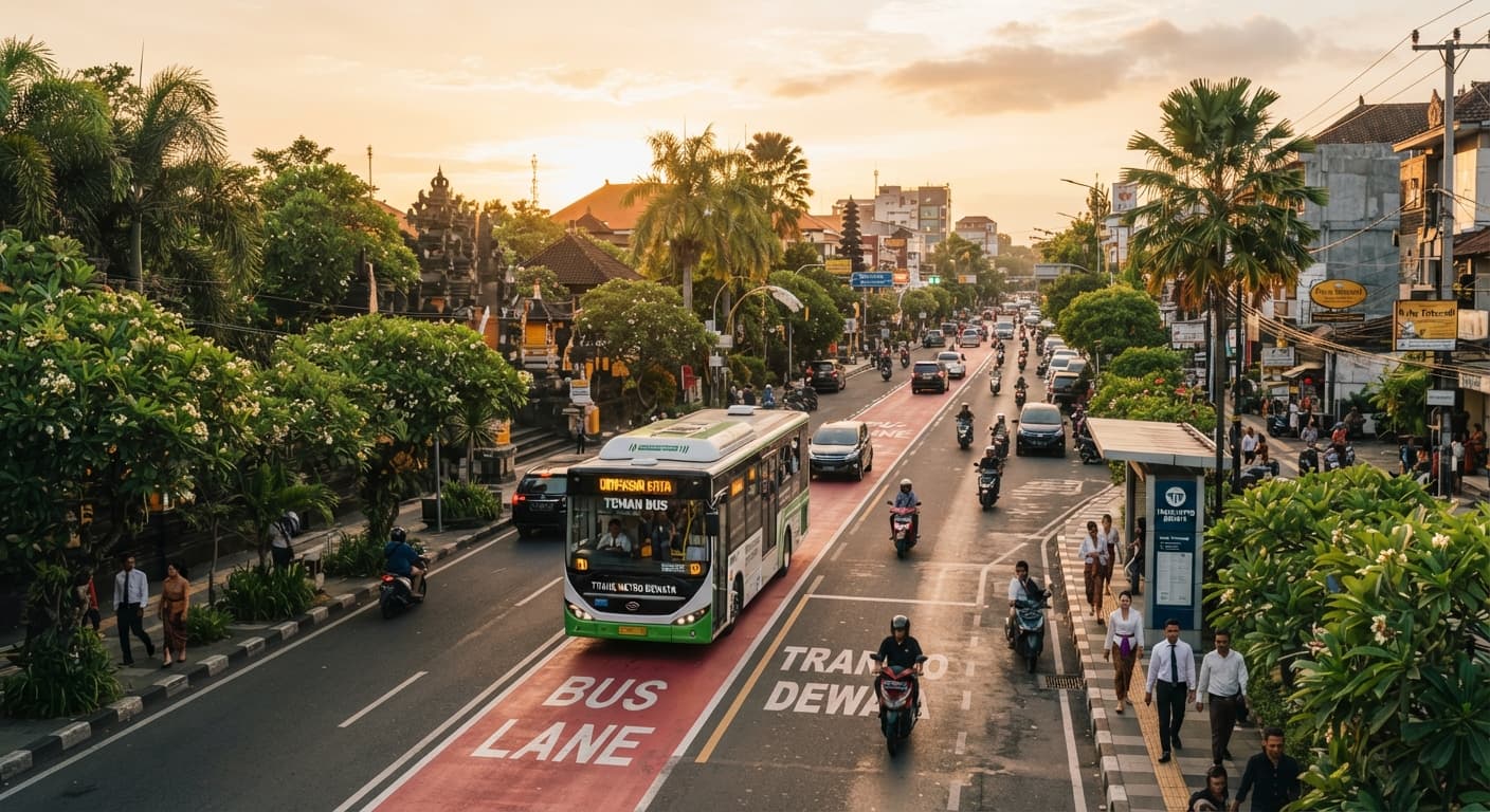 Bali's New Public Transport Initiative Aims to Reduce Traffic Congestion