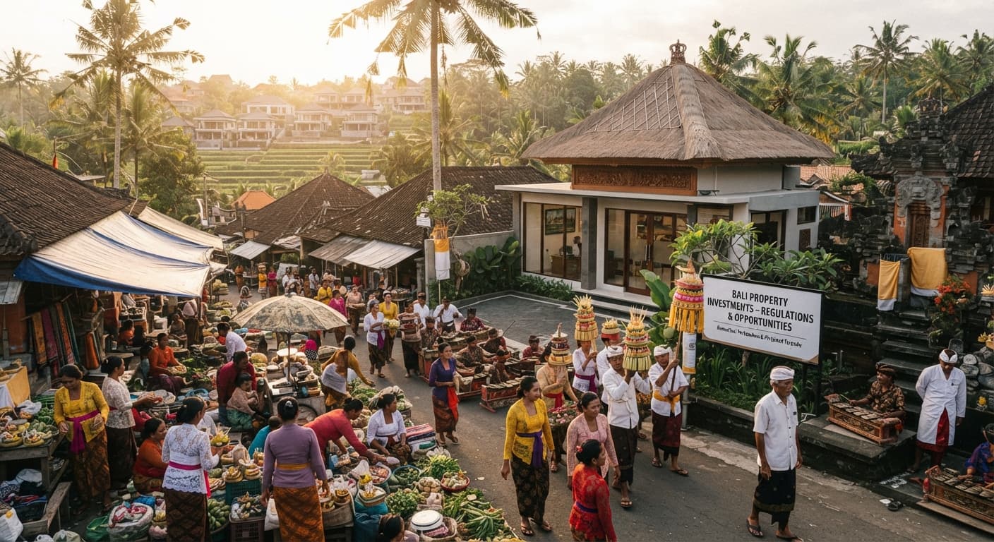 Bali's Real Estate Market Faces Regulatory Pressures Amid Investment Surge