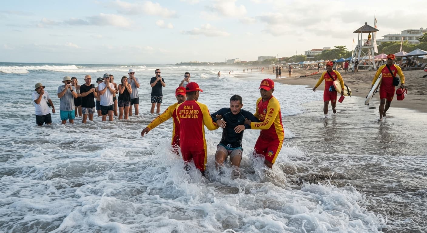 Bali's Underwater Dangers: Rising Incidents of Ocean-Related Emergencies