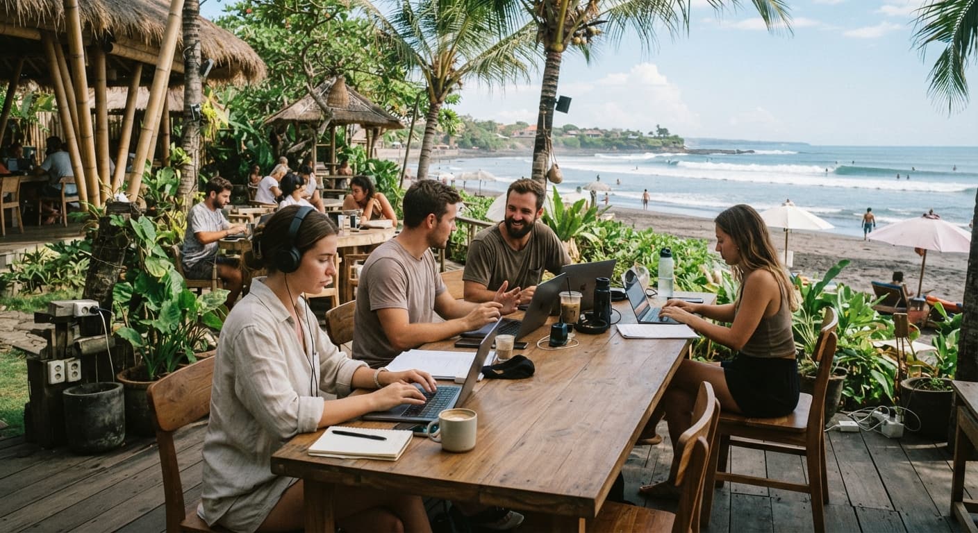Canggu's Transformation: A Hub for Digital Nomads and Wellness Seekers