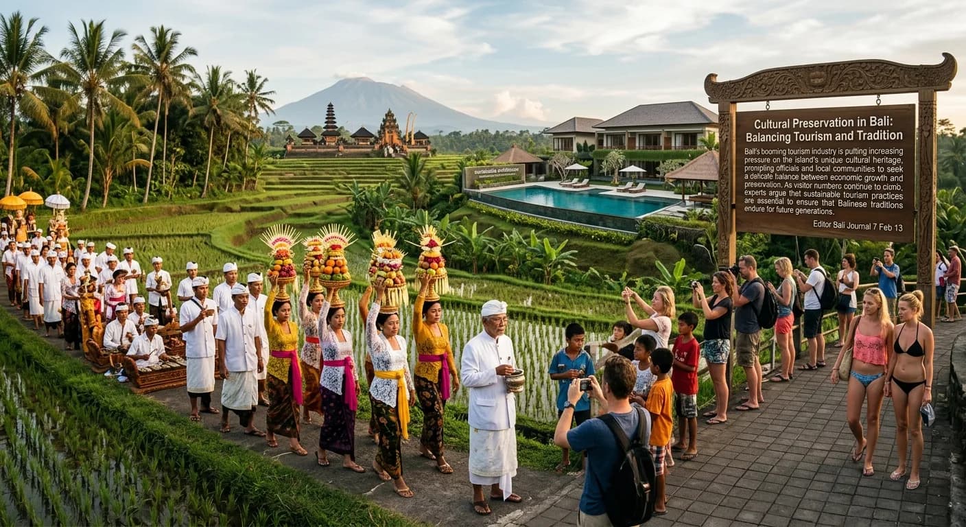 Cultural Preservation in Bali: Balancing Tourism and Tradition