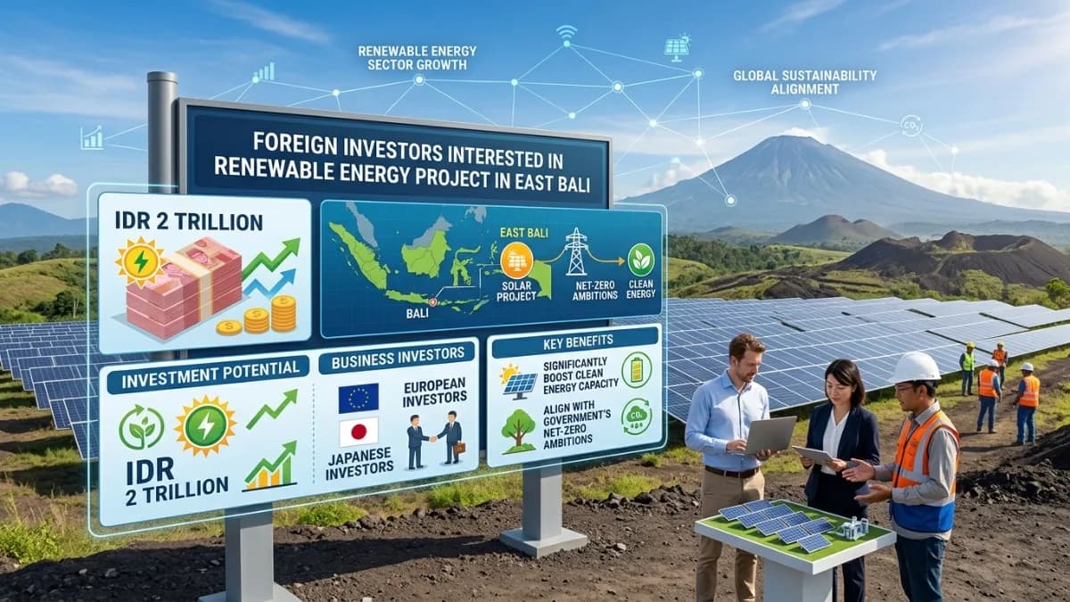 Solar panels in Bali