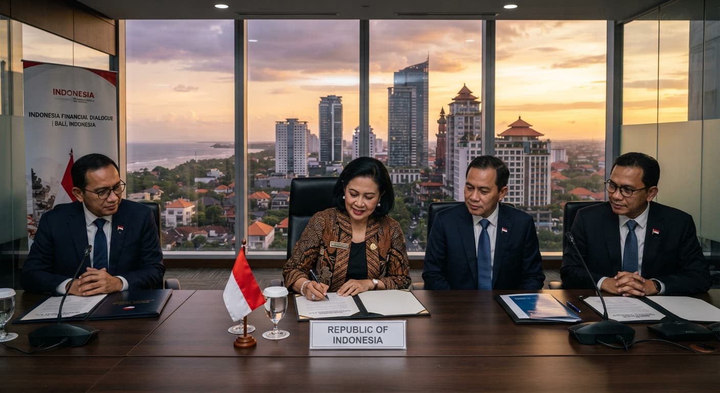 Indonesia Commits to Establishing Global Financial Hub in Bali