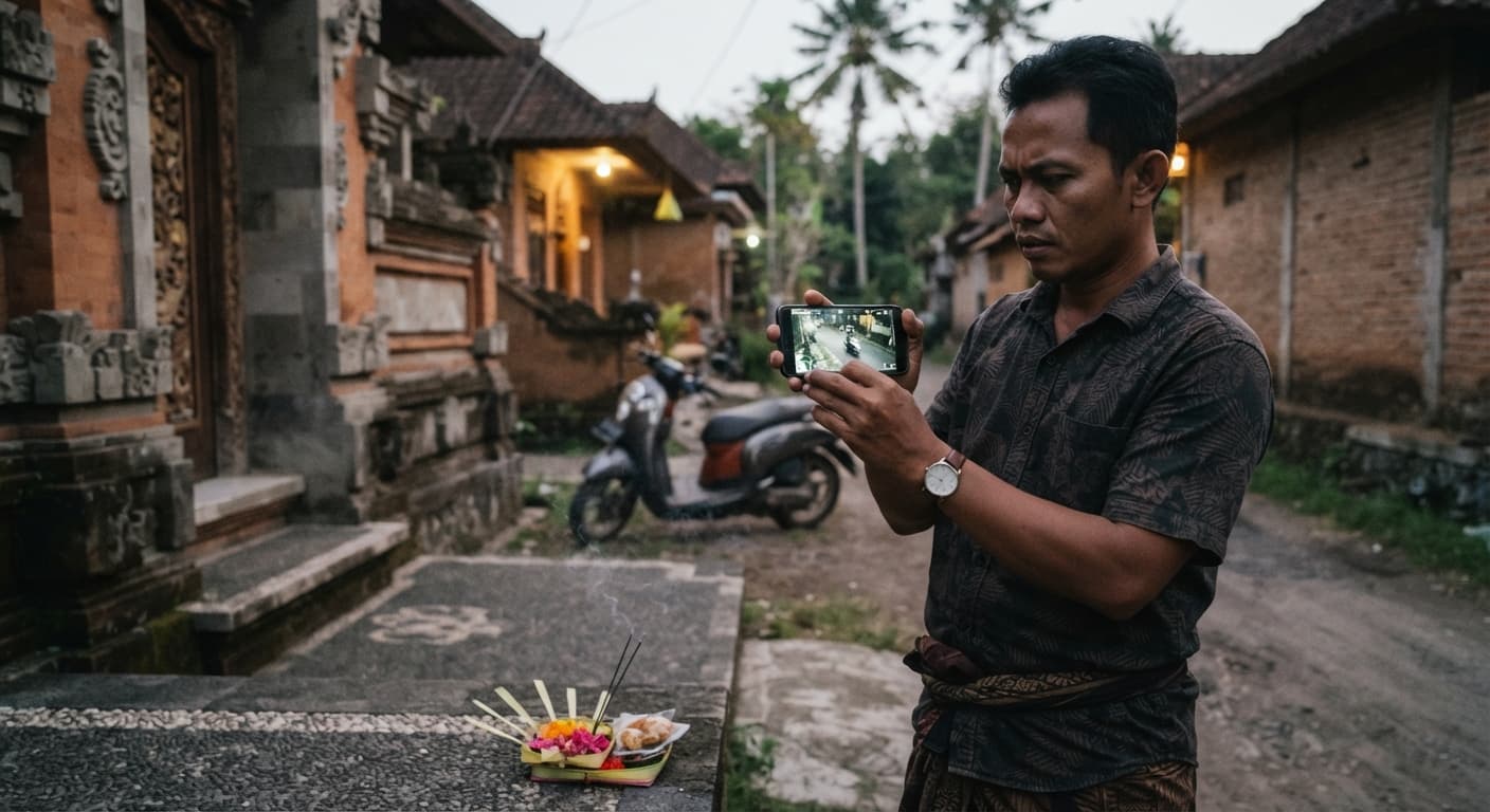 Local Residents Disturbed as Foreign Nationals Caught in Lewd Act Near Sacred Offerings