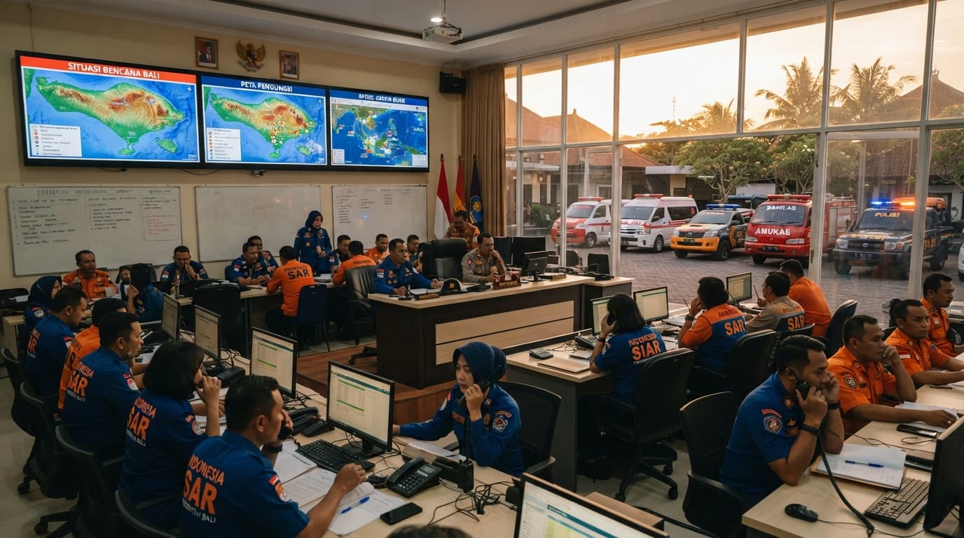 Surge in Emergency Calls Amid Increased Natural Disaster Risks in Bali